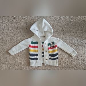 Kids HBC Stripes Hooded Sweater with Iconic Stripes